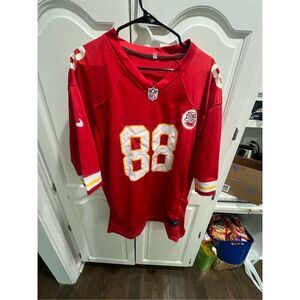 Men's Nike Tony Gonzalez Red Kansas City Chiefs Game Retired Player Jersey XL
